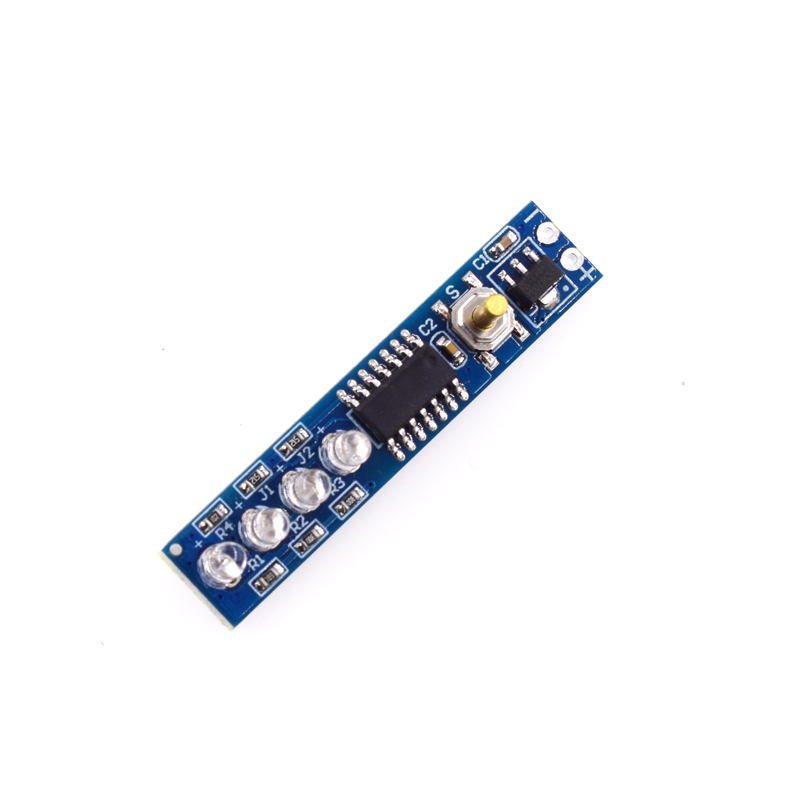 Модуль индикатора емкости литиевой батареи для 4 аккумуляторов 18650, 12в